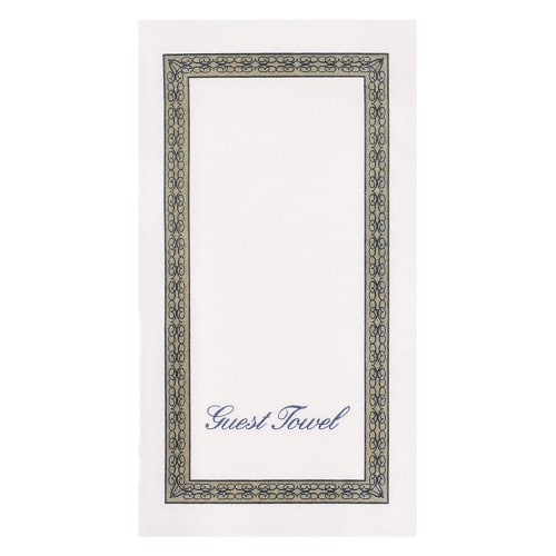 Linen like guest towels on sale